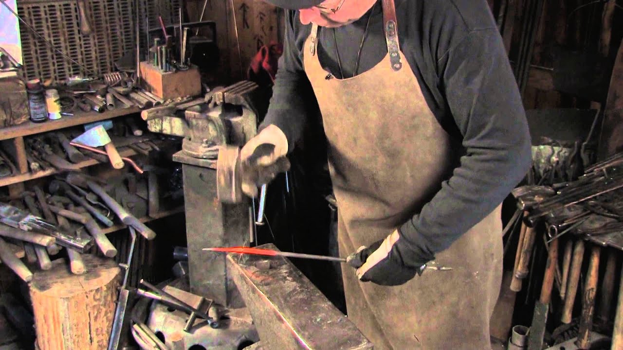 Sepän paja osa 2: Takonaulan tekeminen