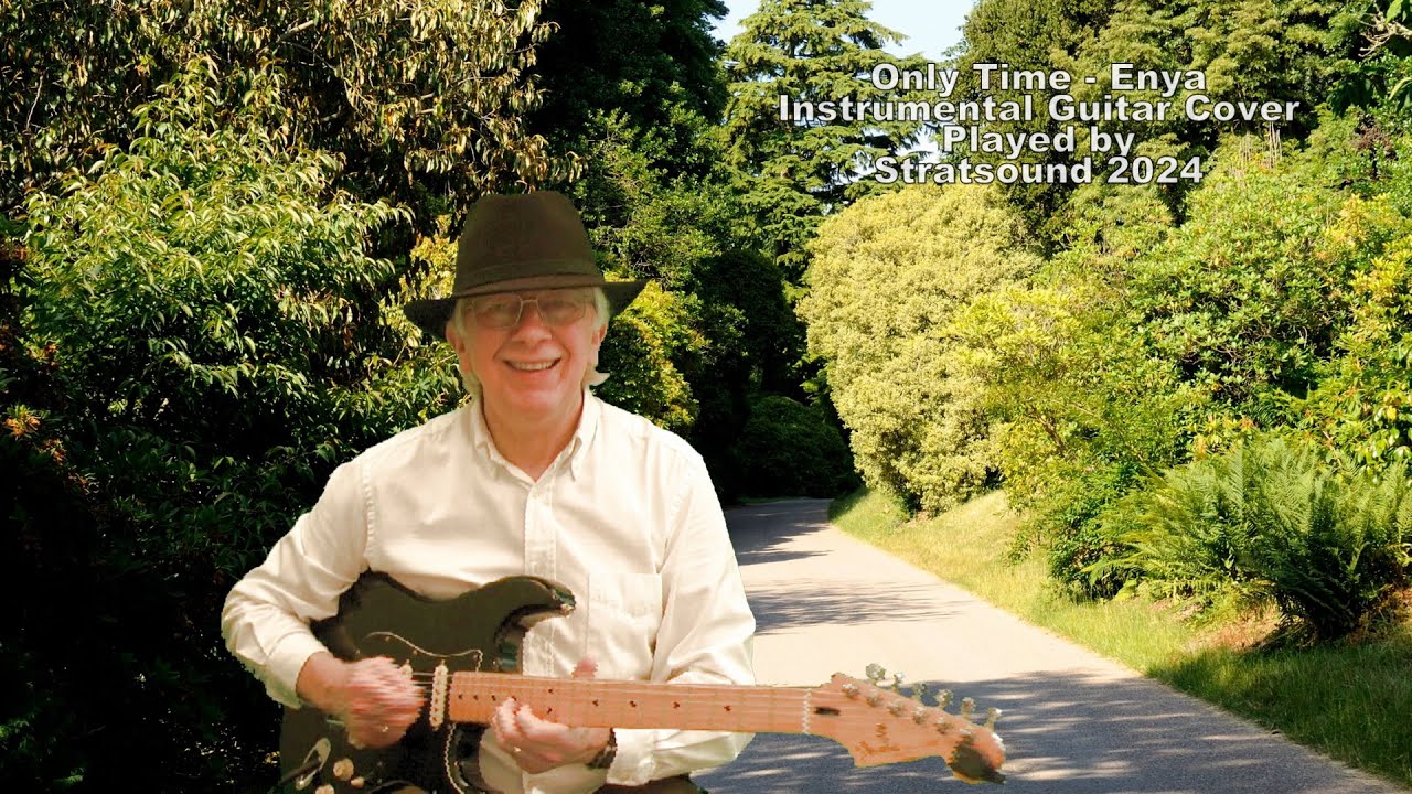 Only Time – Enya instrumental Guitar cover played by Stratsound 2024