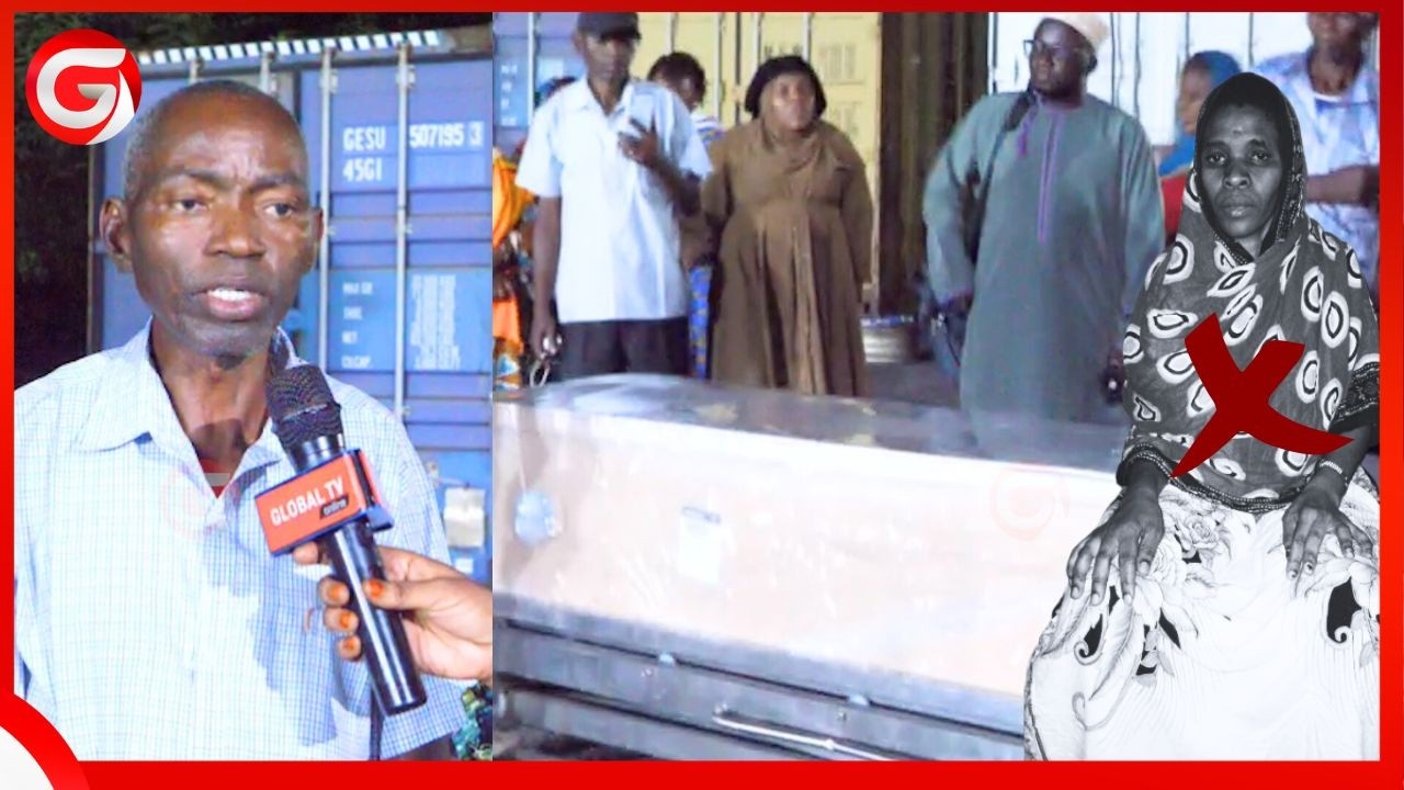 MWILI wa VERONICA ALIYEFARIKI OMAN ULIVYOWASILI AIRPORT DAR - FAMILIA YAUPOKEA kwa MAJONZI...