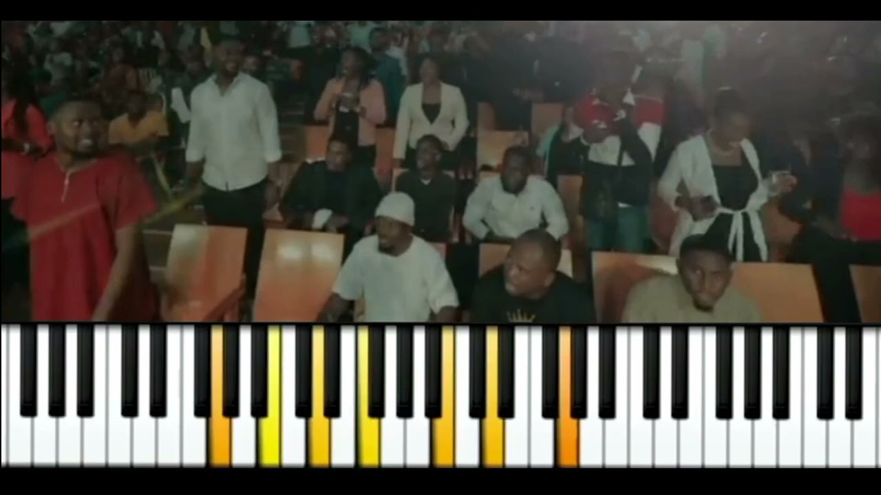 PART 2 OF UCC XPERIENCE BY TEAM ETERNITY PIANO TUTORIAL KEY F