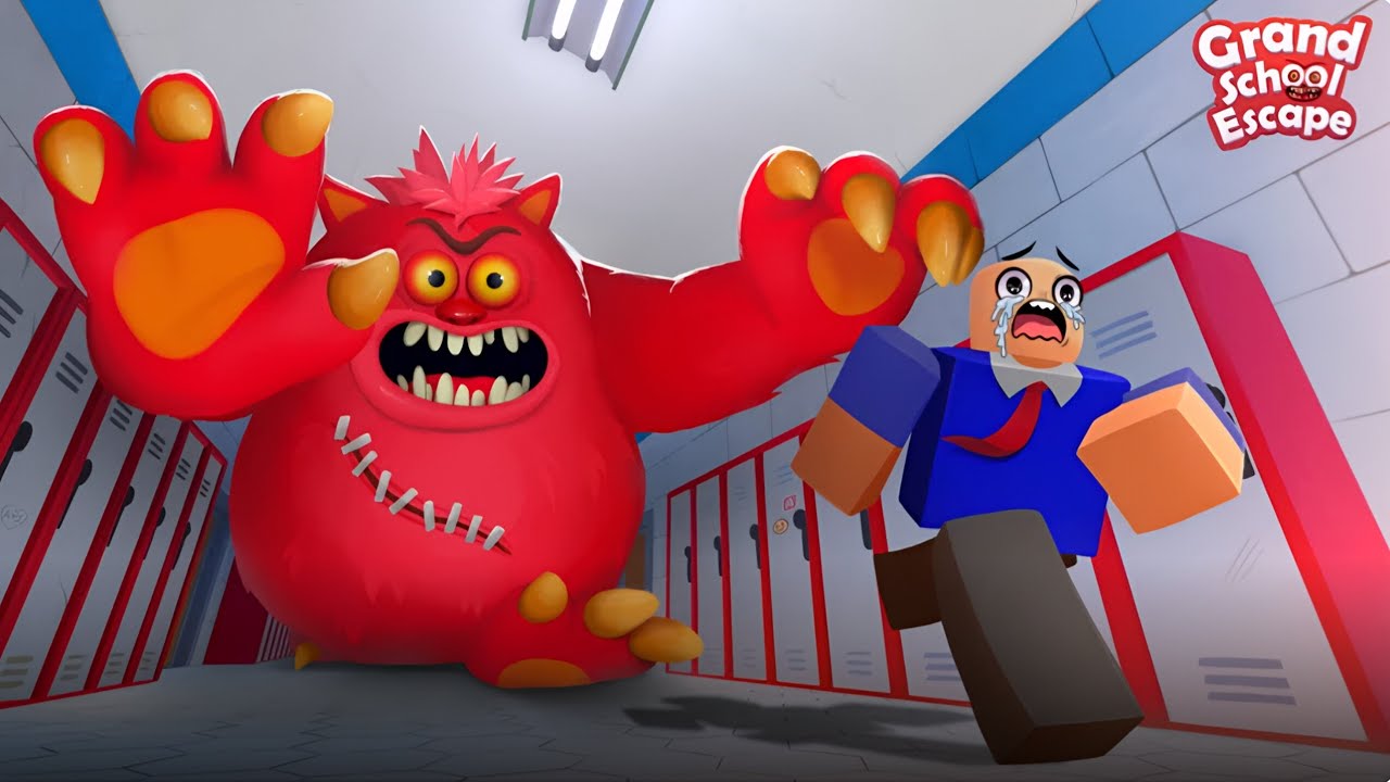 My GREATEST ESCAPE from SCHOOL! Roblox ❤️ Grand School Escape 😱 Walkthrough Roblox Mobile Gameplay