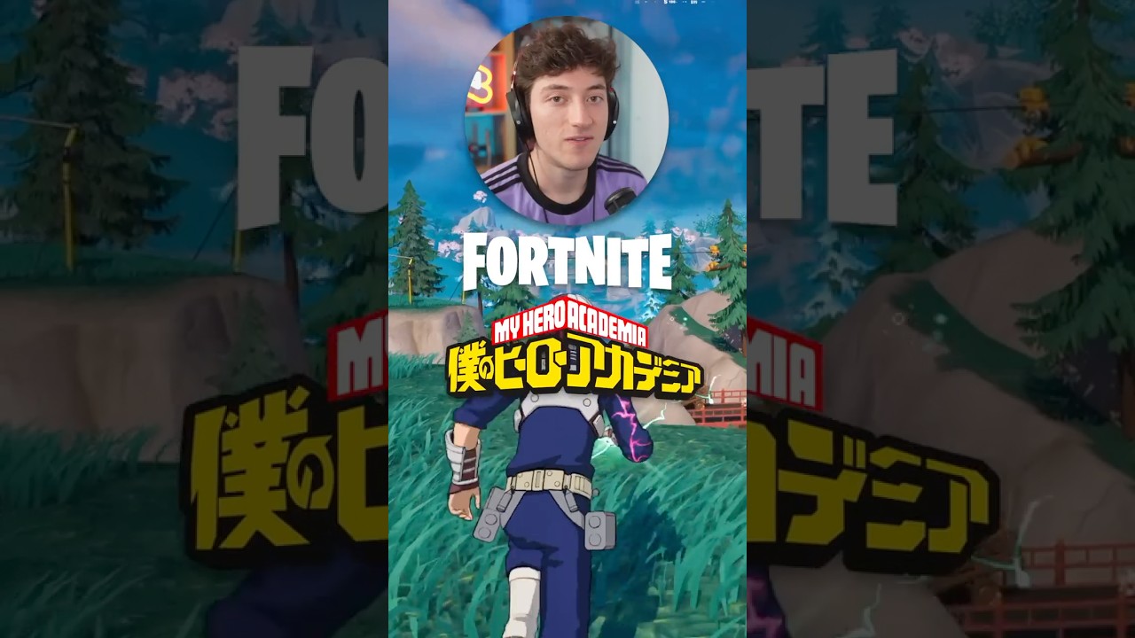 Fortnite НОВАЯ «Моя геройская академия» Мифическая!