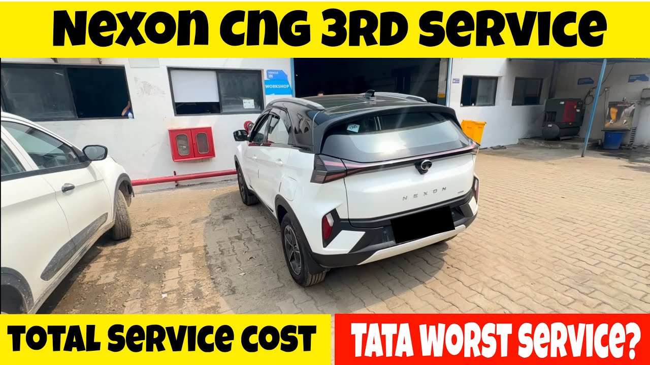 My Tata Nexon CNG 3rd Service Experience😬 Nexon CNG Issues😓 Kaise service rahi🤔 Good or bad😉