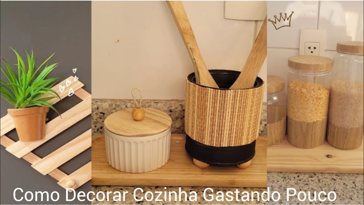 COMO DECORAR A COZINHA COM ESSAS IDEIAS INCRÍVEIS- FAÇA VOCÊ MESMO