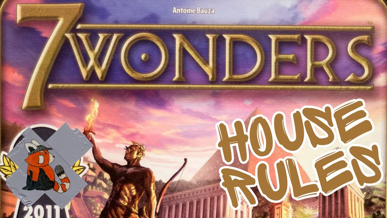 7 Wonders House Rules | 7 Wonders Board Game Review | 7 Wonders Variant | Modern Board Game Review