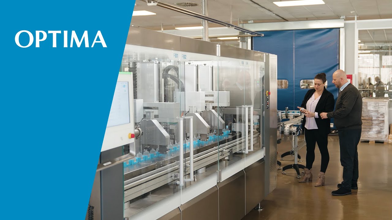 The OPTIMA Moduline Smart at Cosmint: Compact. Flexible. Fast.