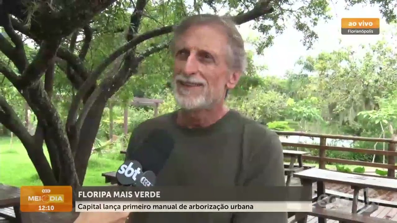 FLORIPA MAIS VERDE: Capital lança manual de arborização urbana | Cotidiano | SCC Meio-Dia