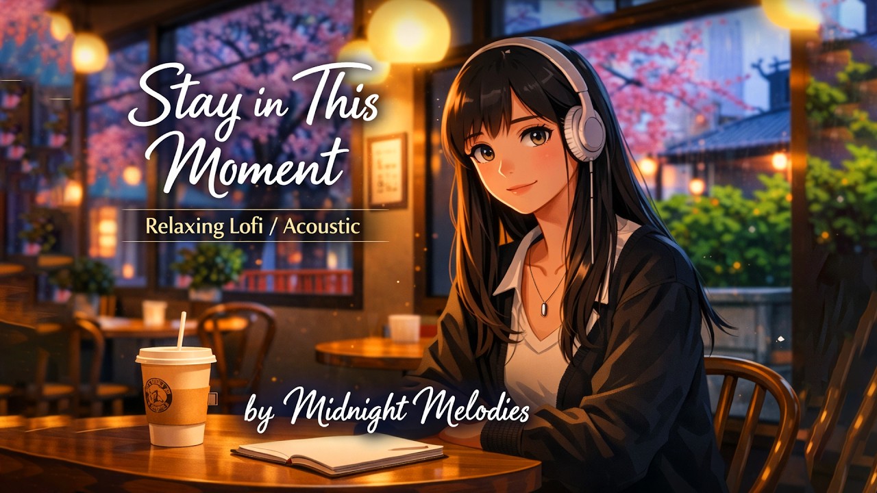 💫Stay in This Moment — Relaxing Lofi / Acoustic | by Midnight Melodies