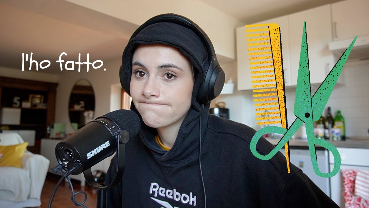 Mi sono tagliata i capelli perché sono una pazza lunatica.