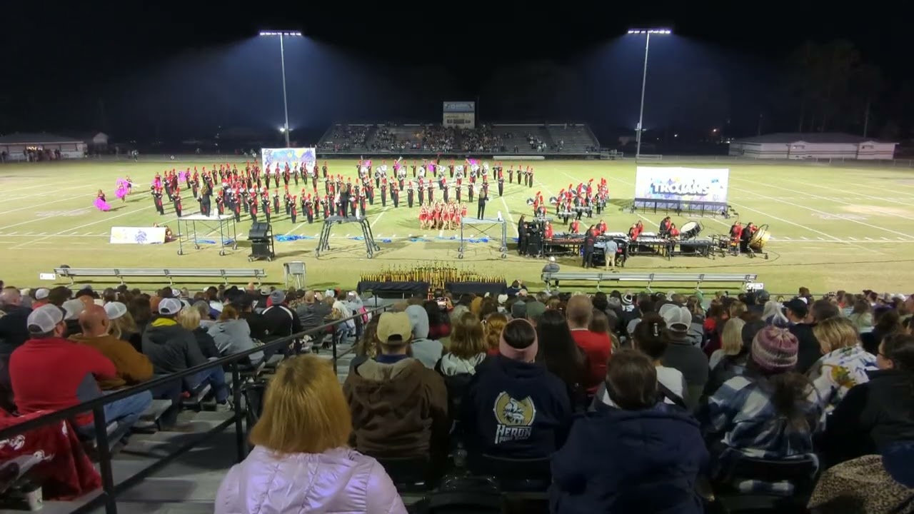 Lee County High School Marching Band - Deep South Marching Competition - Jesup, GA - 11/1/2025