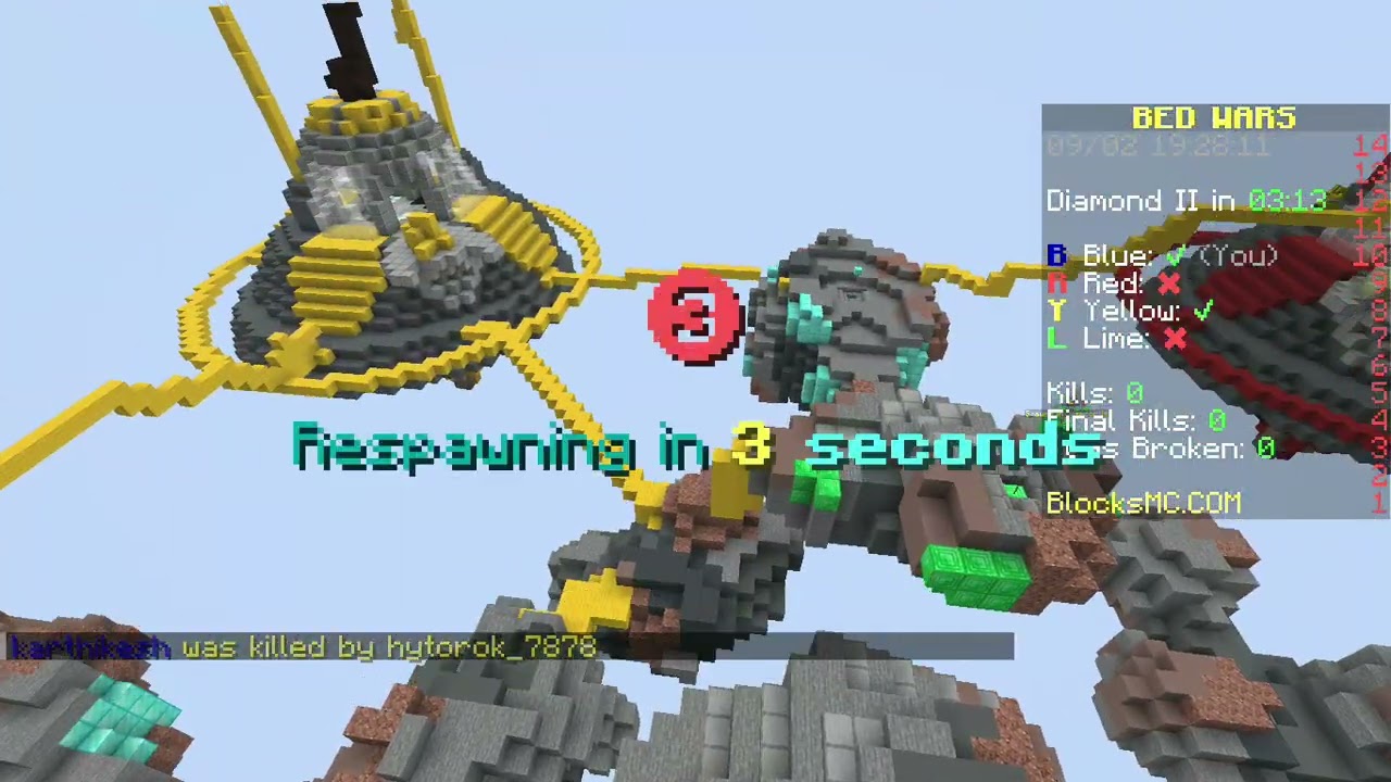 Bedwars  great lose!!!
