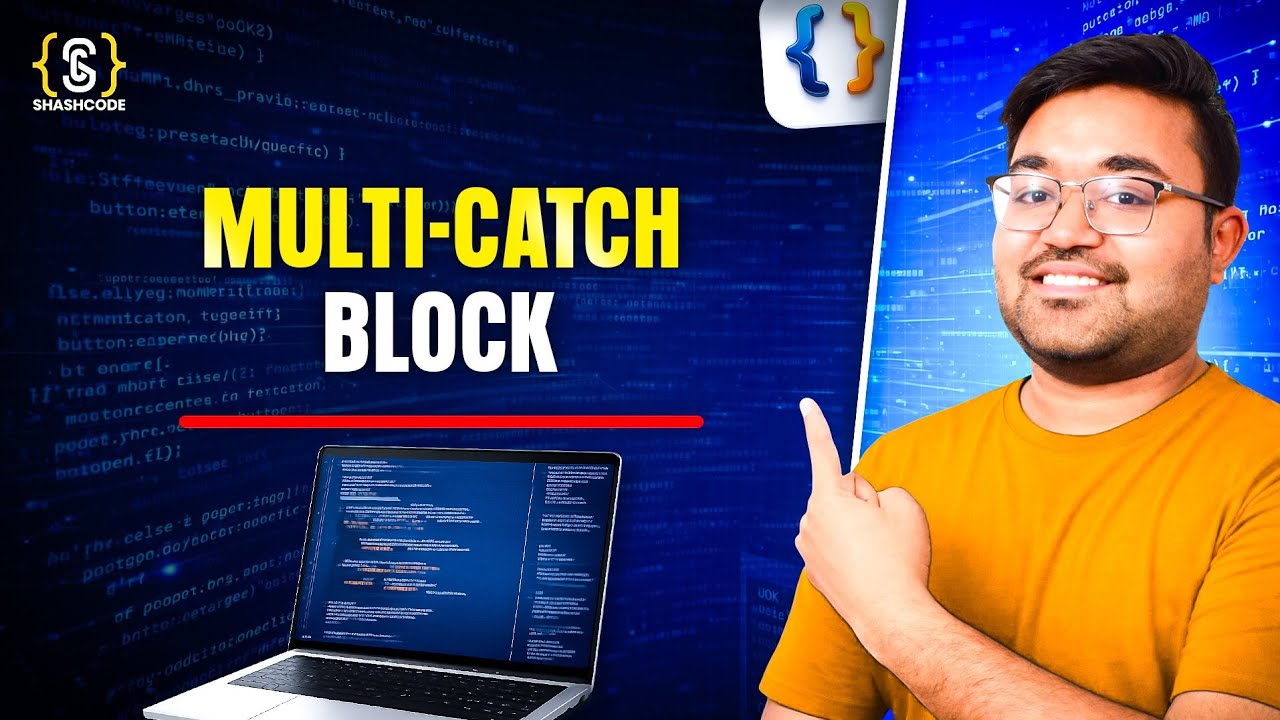 Multi-Catch Block in Java | Handle Multiple Exceptions | Java 7 Feature Explained