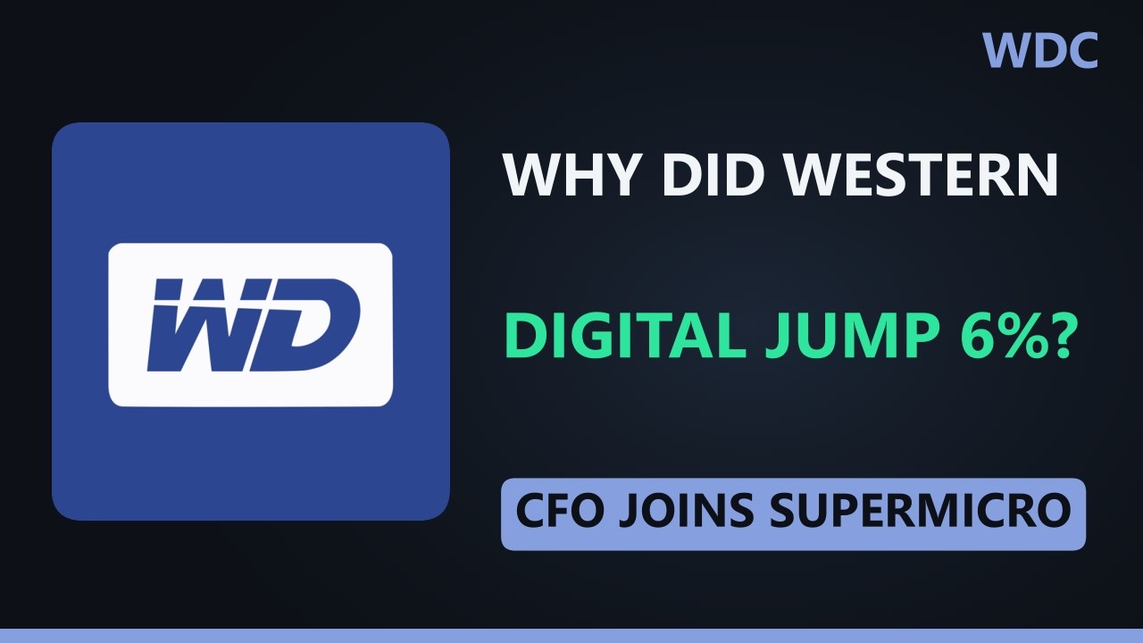 Why Did Western Digital (WDC) Stock Jump 6%? CFO Exit Explained
