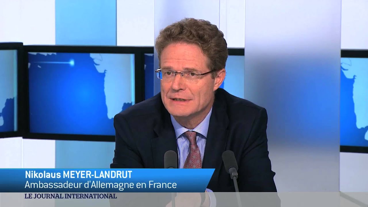 TV5MONDE : entretien avec l'ambassadeur allemand à Paris Nikolaus Meyer-Landrut