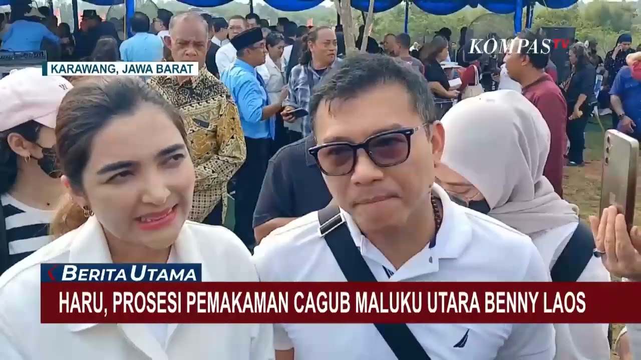 Tangis Haru Warnai Prosesi Pemakaman Cagub Benny Laos