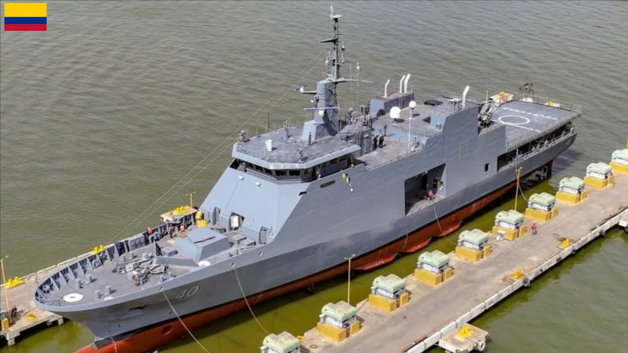 Colombia launches multi-role offshore patrol vessel ARC 24 de Julio