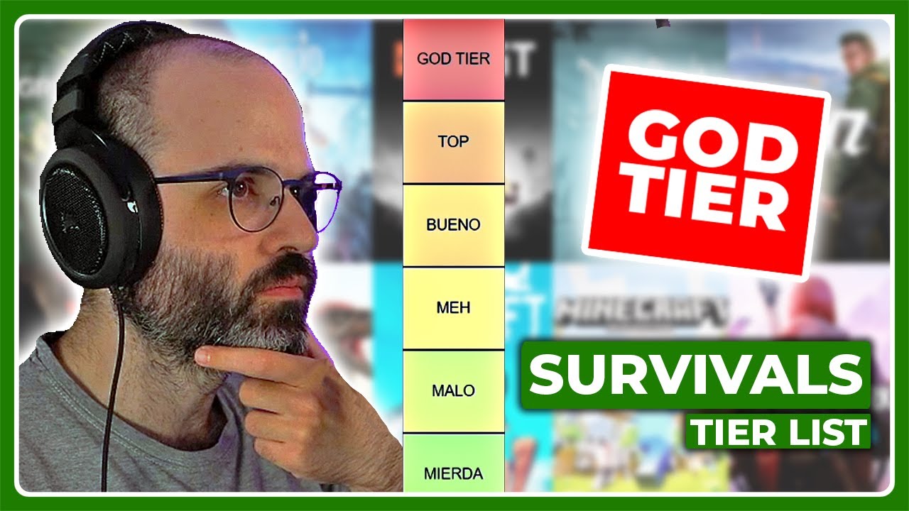 HAGO UN TIER LIST DE SURVIVALS | ¿Cuál es el mejor?