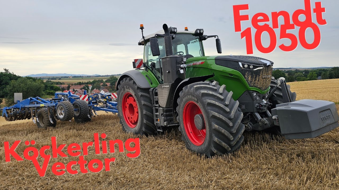 Fendt 1050 VARIO + Köckerling Vector I CabView