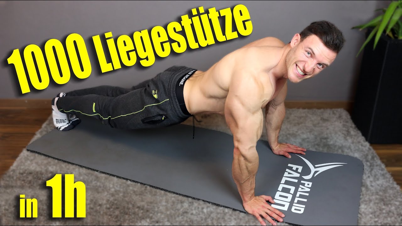 1000 LIEGEST&Uuml;TZE IN 1 STUNDE | Die extremste Challenge!