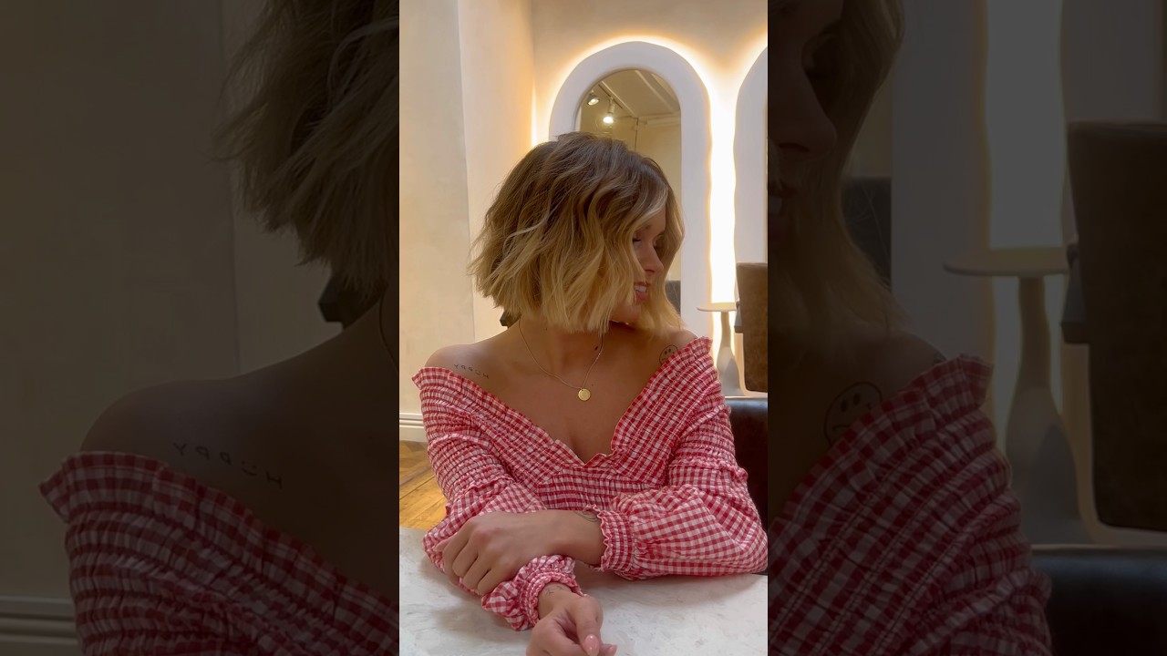 The EASIEST Beach Waves for Short Hair 👀💁🏼&zwj;♀️