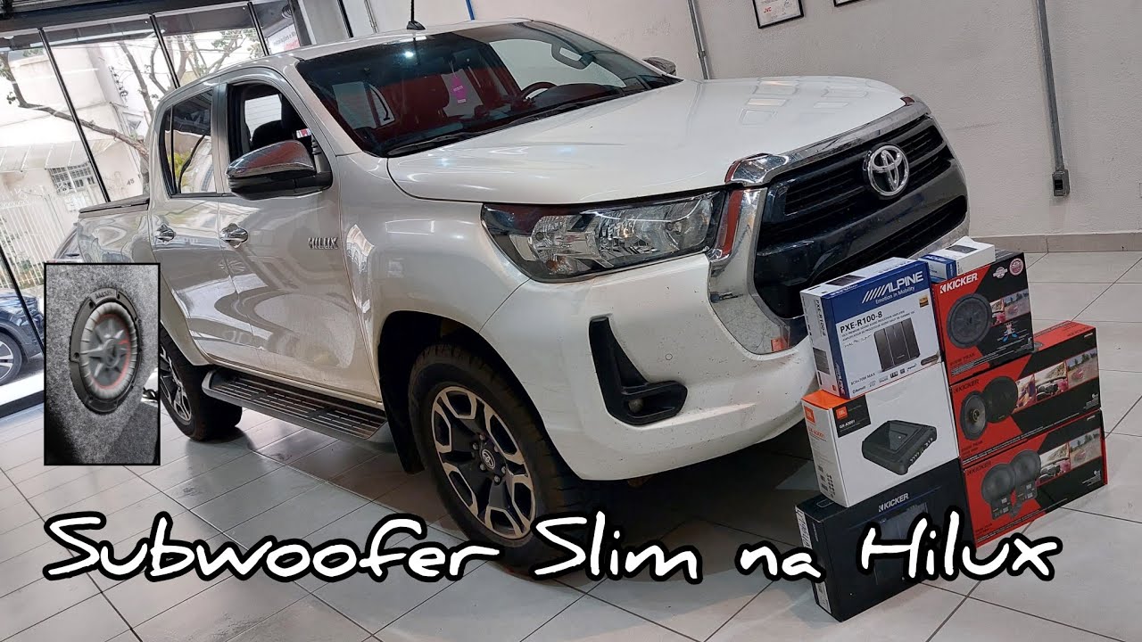 Projeto de áudio Gringo na Hilux! Viajou mais de 1000 km para instalar o Som!