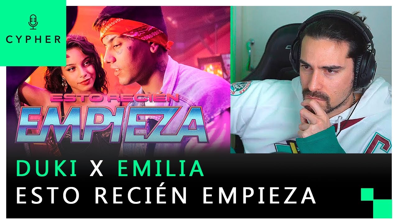 REACCIÓN a DUKI, EMILIA - Esto Recién Empieza (Video Oficial)