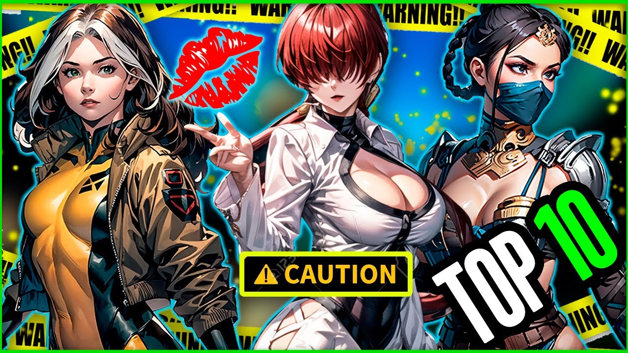 Los 10 BESOS MÁS LETALES en los JUEGOS DE PELEA