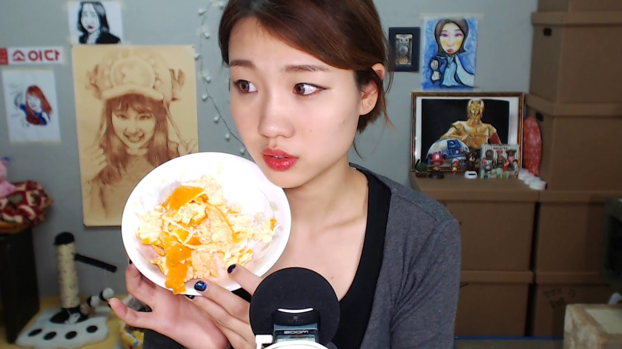 [English ASMR] Eating Tangerine Sound, 귤 먹는 소리