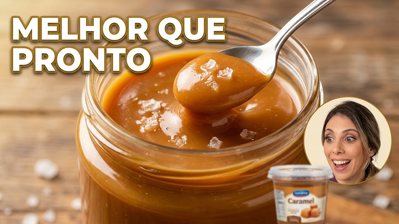 Receita de Caramelo Salgado Caseiro