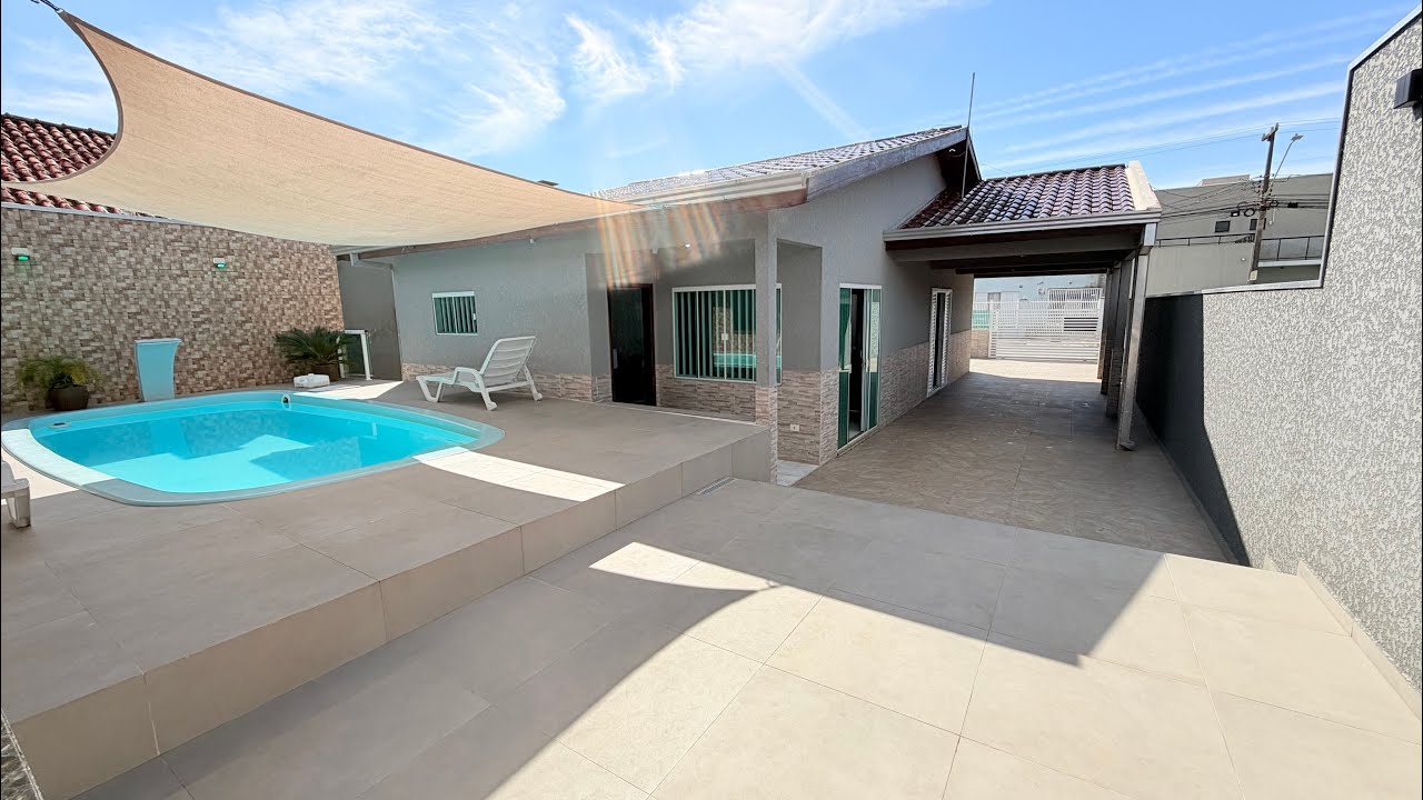 CASA DE PRAIA ACONCHEGANTE A 250M DO MAR | MATINHOS | LITORAL DO PARANÁ