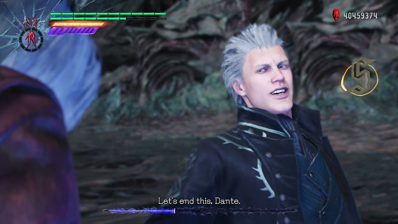 DMC5 Dante vs Harder Vergil Mod