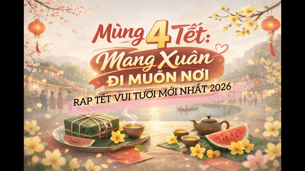 Mùng 4 Tết: Mang Xuân Đi Muôn Nơi | Rap Tết Vui Tươi mới nhất 2026