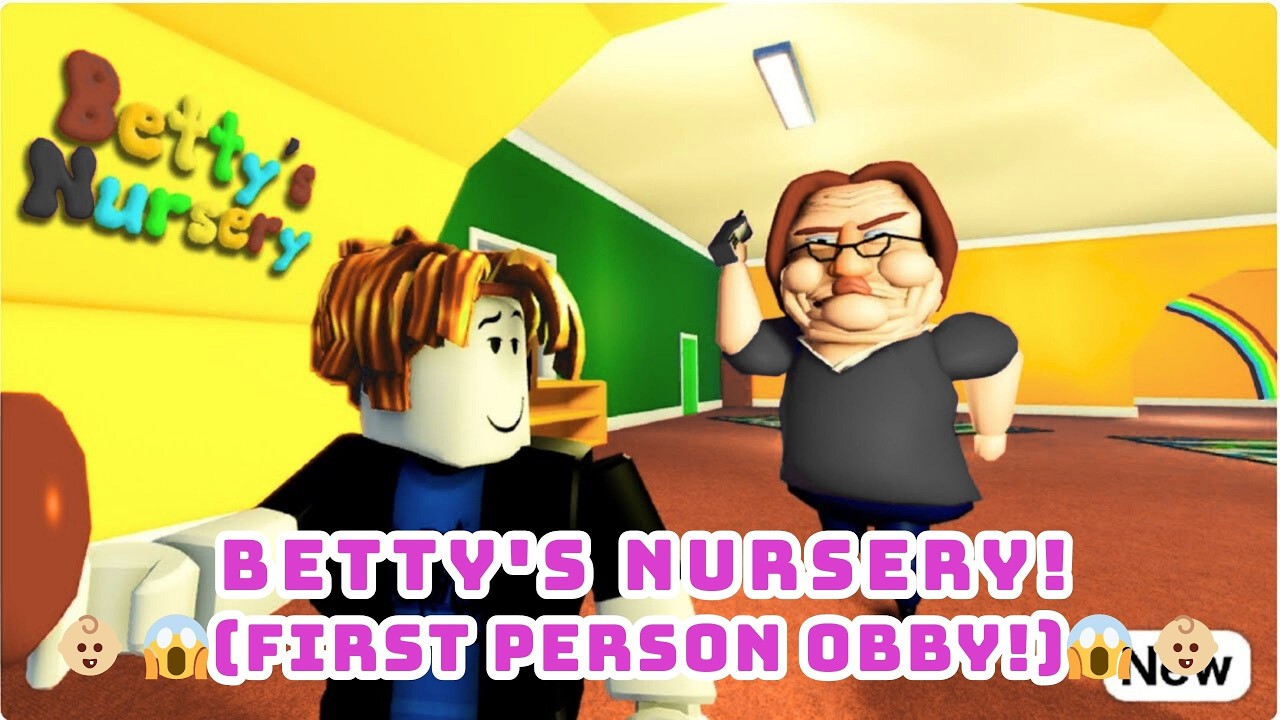😱👶🏼BETTY'S NURSERY! (FIRST PERSON OBBY!)👶🏼😱Roblox🔔