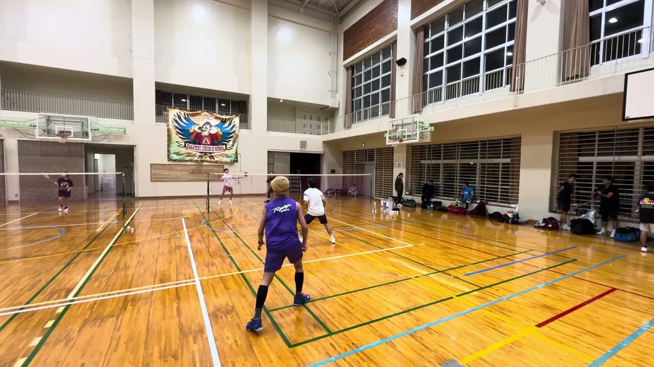 男子ダブルス🏸475