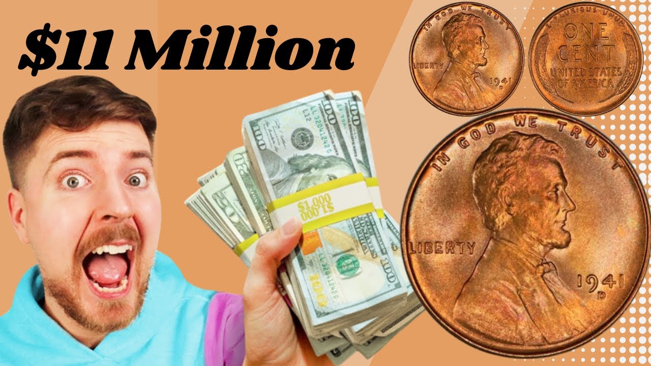 New Discover: Rare 1941 D Wheat Penny Coins Worth a Lot of Money!
