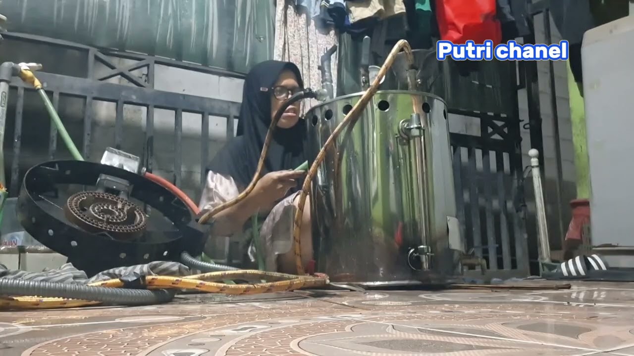 Bersihin Kompor dan Mesin Uap Gosokan #pov keseharian 