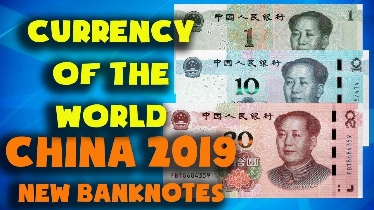 Currency of the world - China. New Chinese banknotes and coins 2019
