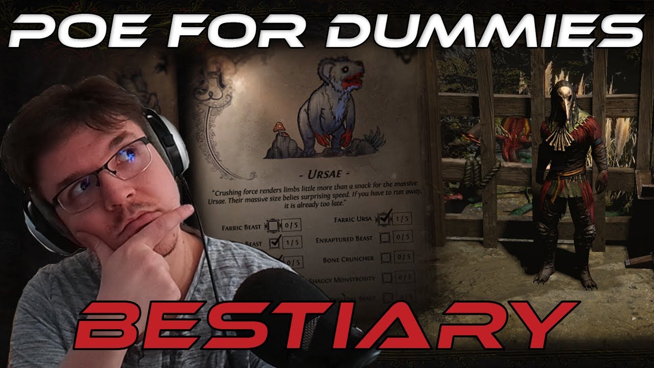 Bestiary Simplified - Path Of Exile Beginner Guide - PoE For Dummies