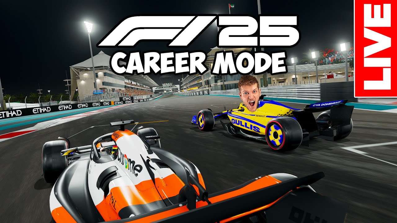 F1 25 Career Mode FINALE FULL 100% Abu Dhabi Grand Prix!