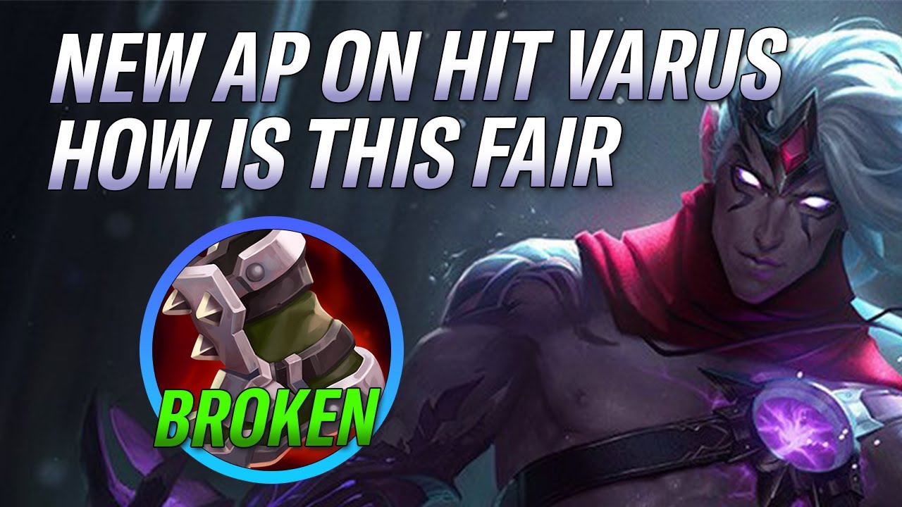 V*RUS IS LIKE V*LDEMORT DONT MENTION HIS NAME HE'S TOO OP (AGAIN) VARUS WILD RIFT GAMEPLAY