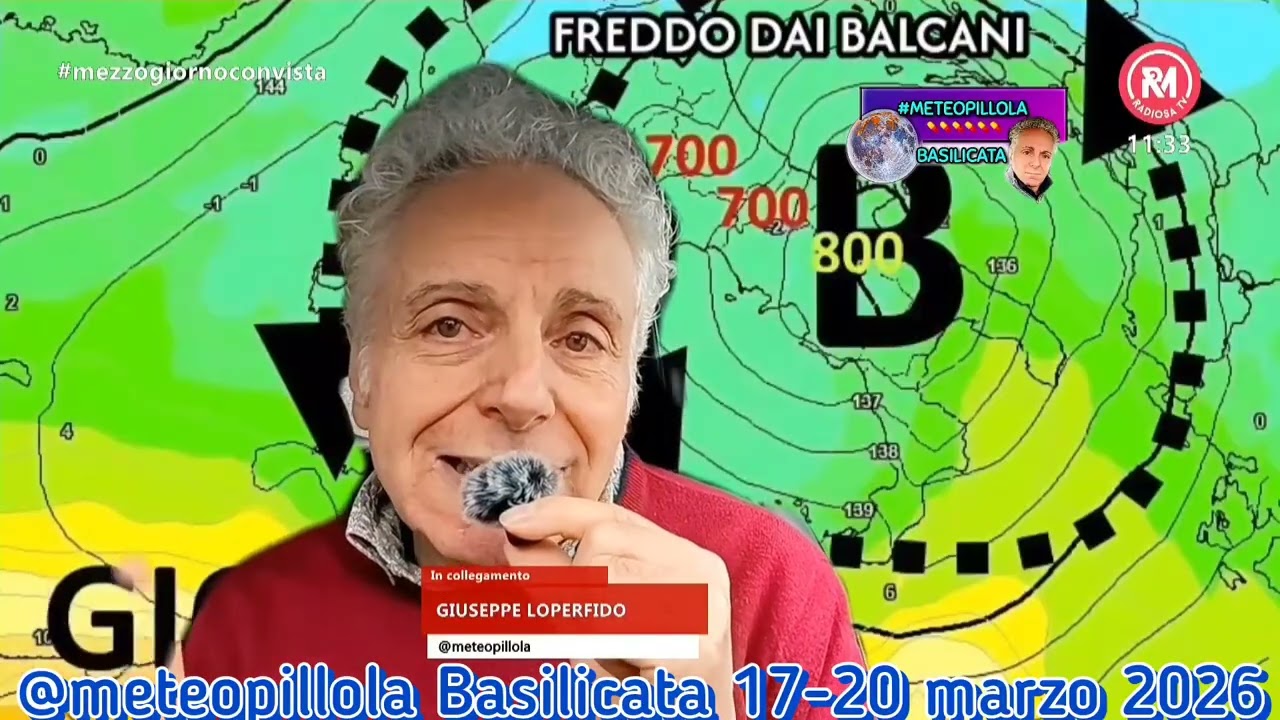 @meteopillola Basilicata 17-20 marzo 2026