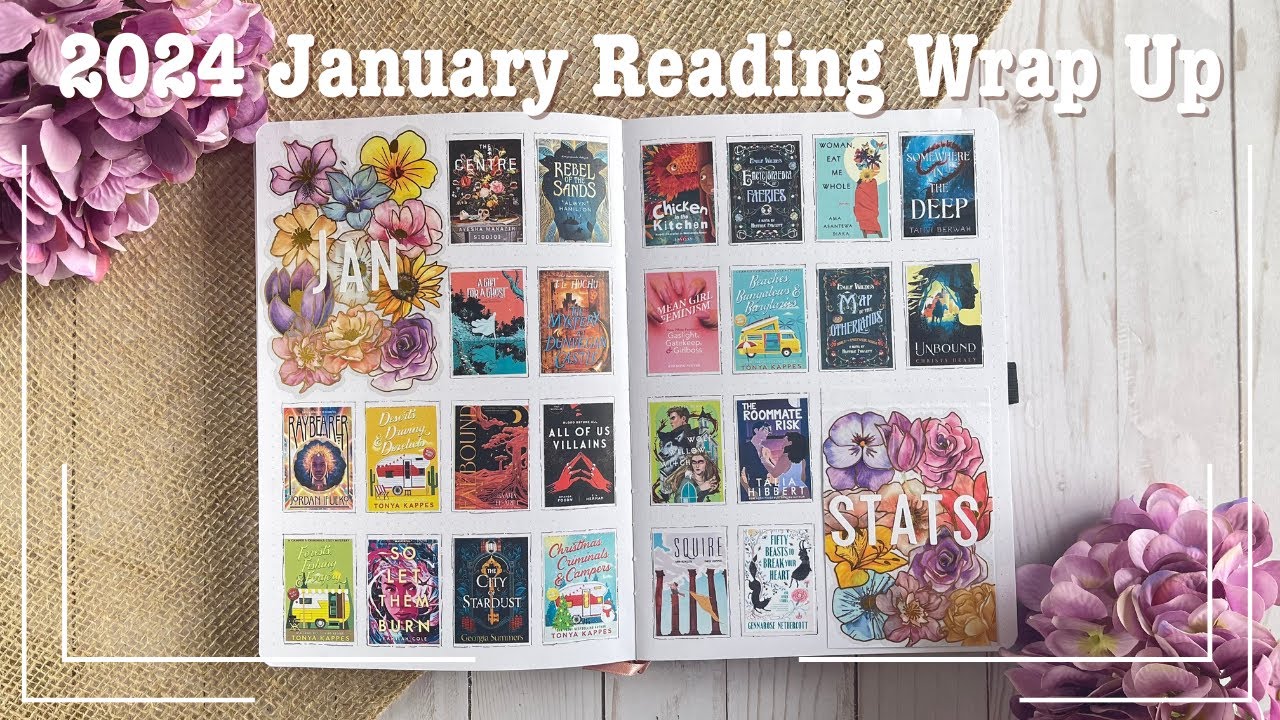 2024 Reading Journal | January Reading Wrap Up