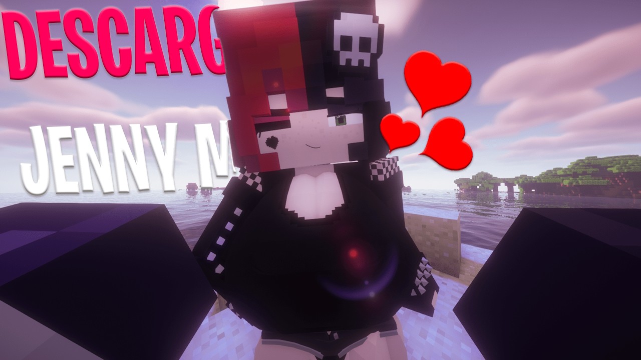 COMO descargar JENNY MOD para Minecraft en ANDROID😈
