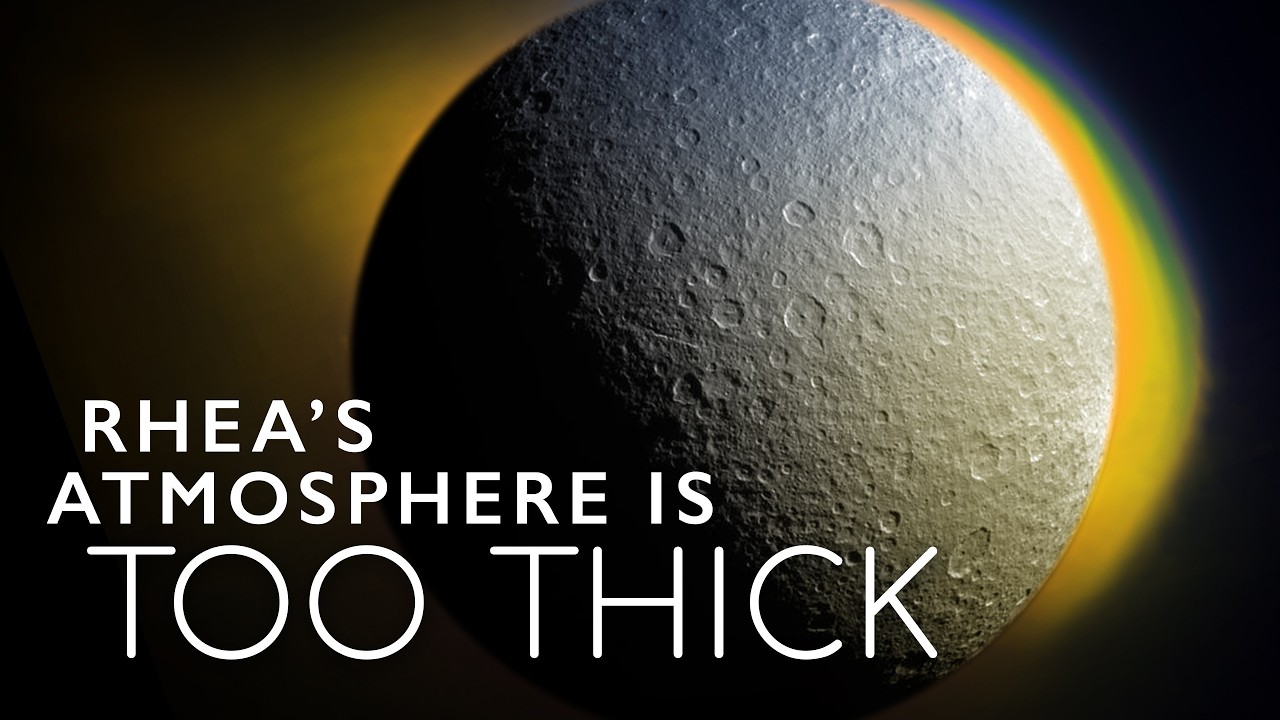 Saturn's Moon Rhea Has an Atmosphere that Shouldn't Exist