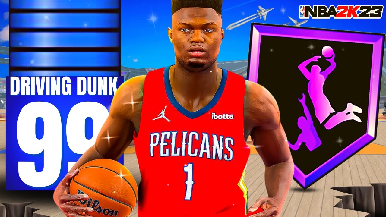 99 DRIVING DUNK “ATHLETIC SLASHER” BUILD IS THE BEST BUILD IN NBA 2K23!!