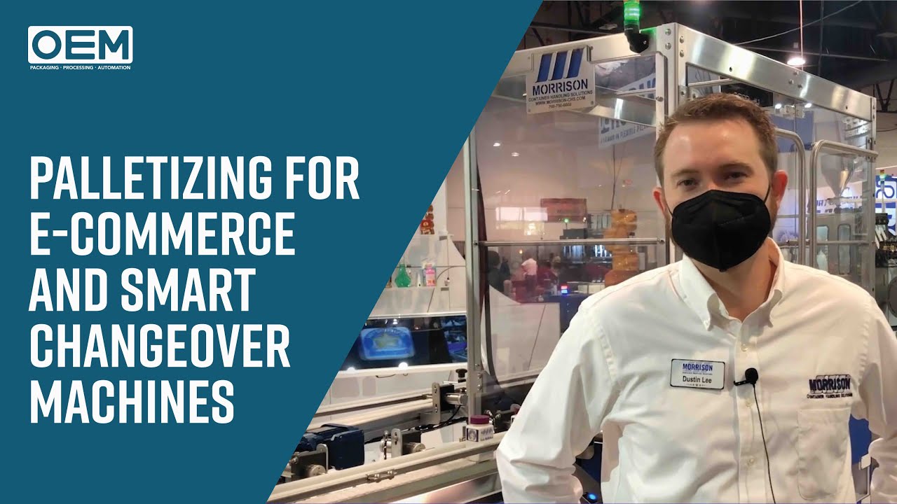 Palletizing for E-Commerce and Smart Changeover Machines