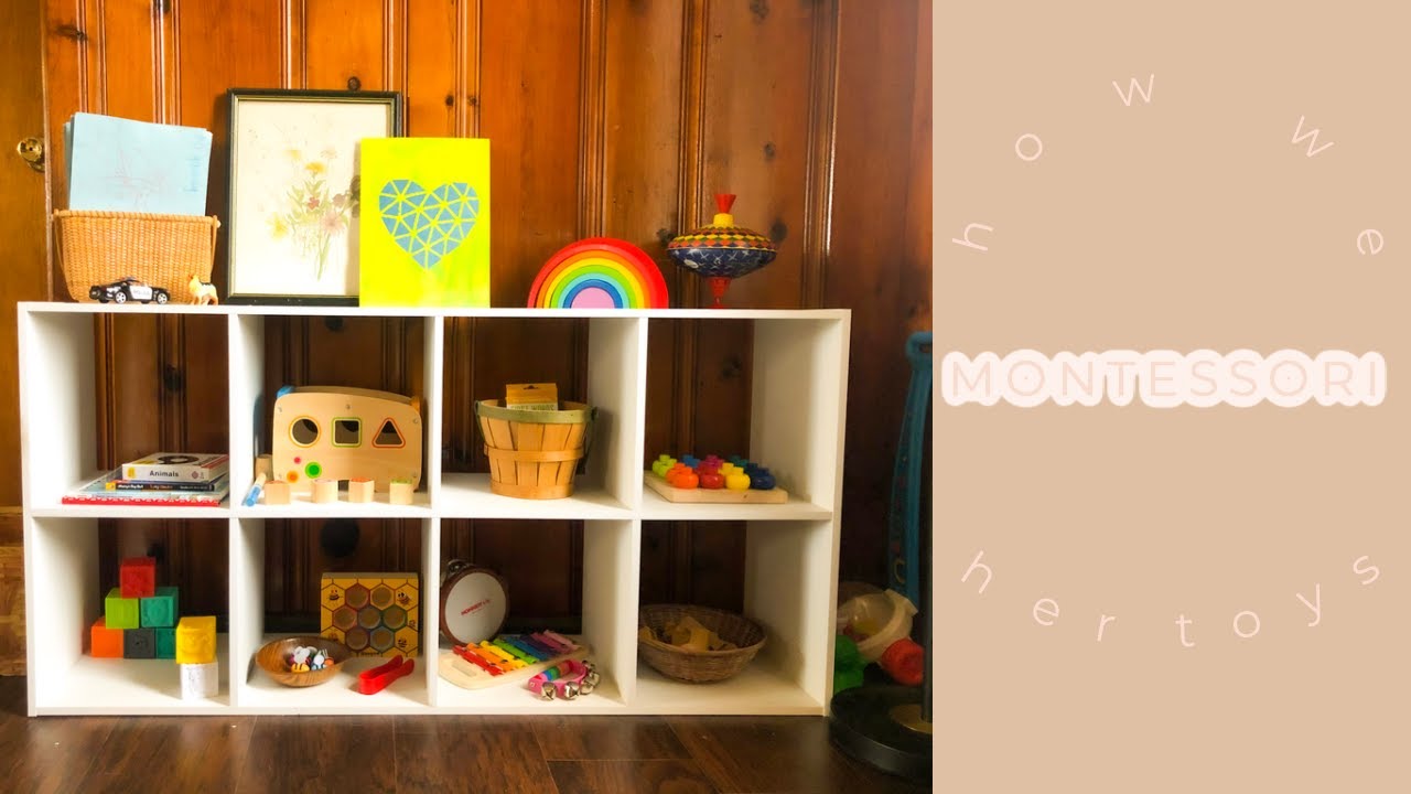 Montessori Inspired Toy Rotation + Toddler Room Declutter
