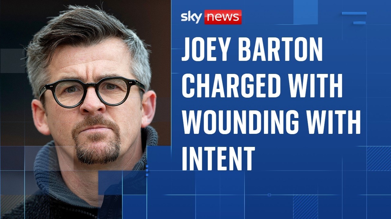 Ex-footballer Joey Barton charged over alleged assault