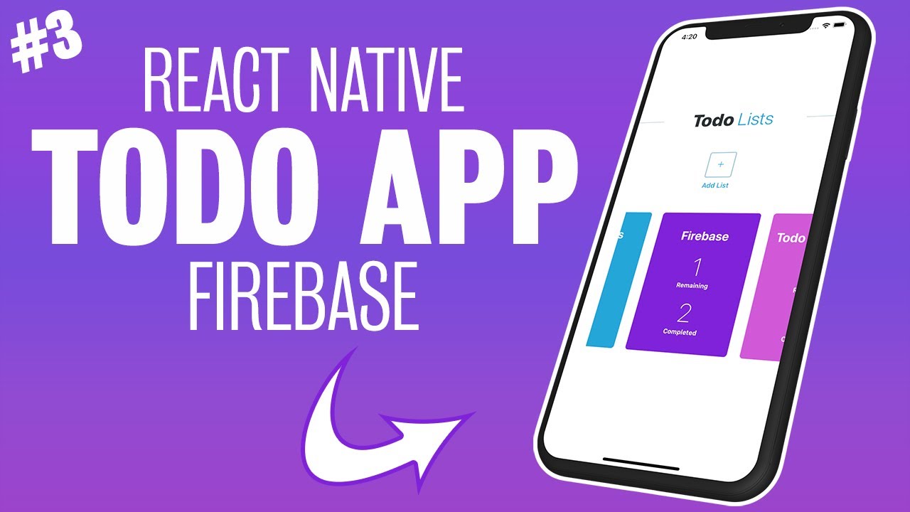 Passing Props to the Todo Modal // React Native & Firebase Todo App // Part #3