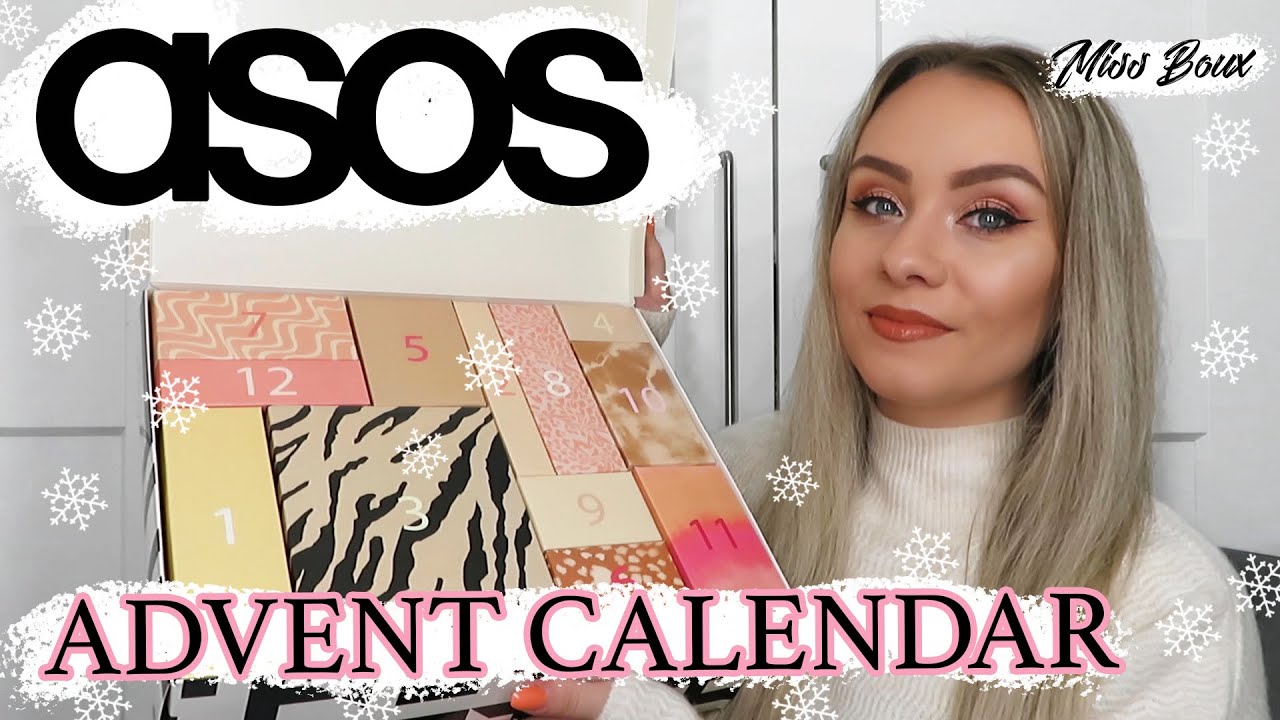 *SPOILER* ASOS 24 DAY BEAUTY ADVENT CALENDAR UNBOXING 2021| ASOS UNBOXING | MISS BOUX
